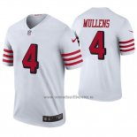 Camiseta NFL Legend San Francisco 49ers Nick Mullens Blanco Color Rush