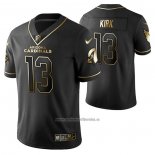 Camiseta NFL Limited Arizona Cardinals Christian Kirk Golden Edition Negro