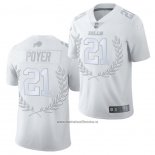 Camiseta NFL Limited Buffalo Bills Jordan Poyer MVP Blanco