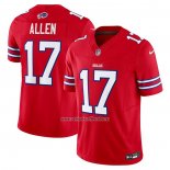 Camiseta NFL Limited Buffalo Bills Josh Allen Vapor F.U.S.E. Rojo