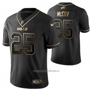 Camiseta NFL Limited Buffalo Bills Lesean Mccoy Golden Edition Negro