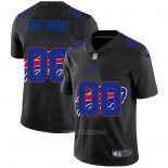 Camiseta NFL Limited Buffalo Bills Personalizada Logo Dual Overlap Negro