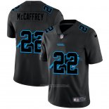 Camiseta NFL Limited Carolina Panthers McCaffrey Logo Dual Overlap Negro