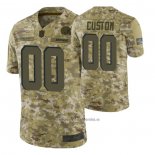 Camiseta NFL Limited Cleveland Browns Personalizada Salute To Service Verde