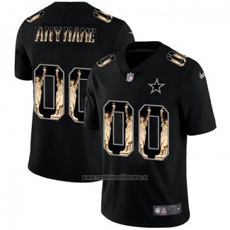 Camiseta NFL Limited Dallas Cowboys Personalizada Statue of Liberty Fashion Negro