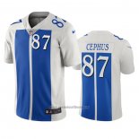 Camiseta NFL Limited Detroit Lions Quintez Cephus Ciudad Edition Blanco Azul