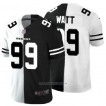 Camiseta NFL Limited Houston Texans Watt White Black Split