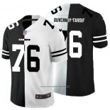 Camiseta NFL Limited Kansas City Chiefs Duvernay-Tardif Black White Split