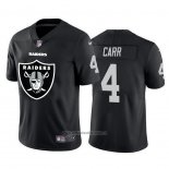 Camiseta NFL Limited Las Vegas Raiders Carr Big Logo Negro