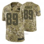 Camiseta NFL Limited Los Angeles Rams 89 Tyler Higbee 2018 Salute To Service Camuflaje
