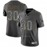 Camiseta NFL Limited Los Angeles Rams Gurley II Static Fashion Gris