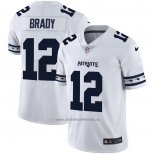 Camiseta NFL Limited New England Patriots Brady Team Logo Fashion Blanco2
