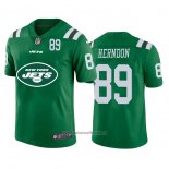 Camiseta NFL Limited New York Jets Herndon Big Logo Number Verde