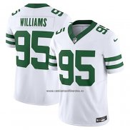 Camiseta NFL Limited New York Jets Quinnen Williams Vapor F.U.S.E. Blanco