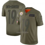 Camiseta NFL Limited Nino Pittsburgh Steelers Juju Smith-Schuster 2019 Salute To Service Verde
