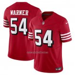 Camiseta NFL Limited San Francisco 49ers Fred Warner Vapor F.U.S.E. Rojo