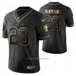 Camiseta NFL Limited San Francisco 49ers Jerick Mckinnon Golden Edition Negro