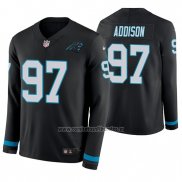 Camiseta NFL Therma Manga Larga Carolina Panthers Mario Addison Negro