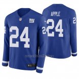 Camiseta NFL Therma Manga Larga New York Giants Eli Apple Azul