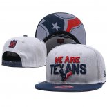 Gorra Houston Texans 9FIFTY Snapback Gris Azul