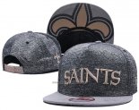 Gorra Orleans Saints Oscuro Gris Oro