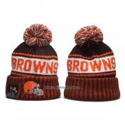 Gorro Beanie Cleveland Browns Marron Naranja2