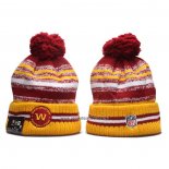 Gorro Beanie Washington Commanders Amarillo Rojo