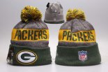 Gorro Green Bay Packers Gris Amarillo Verde