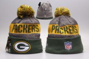 Gorro Green Bay Packers Gris Amarillo Verde