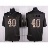 Camiseta NFL Anthracite Arizona Cardinals Tillman 2016 Salute To Service
