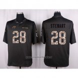 Camiseta NFL Anthracite Carolina Panthers Stewart 2016 Salute To Service