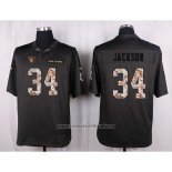 Camiseta NFL Anthracite Las Vegas Raiders Jackson 2016 Salute To Service