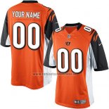 Camiseta NFL Cincinnati Bengals Personalizada Naranja