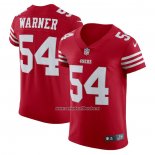 Camiseta NFL Elite San Francisco 49ers Fred Warner Vapor Untouchable Rojo