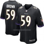 Camiseta NFL Game Baltimore Ravens Brown Negro