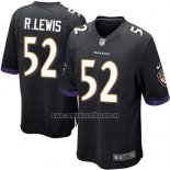 Camiseta NFL Game Baltimore Ravens R.Lewis Negro
