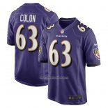 Camiseta NFL Game Baltimore Ravens Trystan Colon Violeta