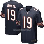 Camiseta NFL Game Chicago Bears Royal Blanco Negro