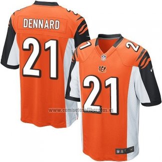 Camiseta NFL Game Cincinnati Bengals Dennard Naranja