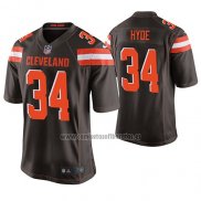 Camiseta NFL Game Cleveland Browns Carlos Hyde Marron