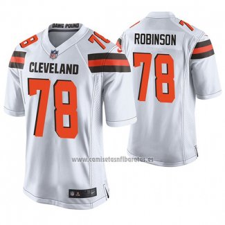 Camiseta NFL Game Cleveland Browns Greg Robinson Blanco