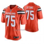 Camiseta NFL Game Cleveland Browns Joel Bitonio Naranja Alternate