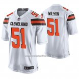 Camiseta NFL Game Cleveland Browns Mack Wilson Blanco