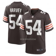Camiseta NFL Game Cleveland Browns Willie Harvey Marron