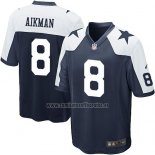 Camiseta NFL Game Dallas Cowboys Aikman Azul Blanco