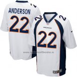 Camiseta NFL Game Denver Broncos Anderson Blanco