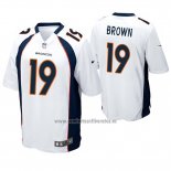 Camiseta NFL Game Denver Broncos Fred Brown Blanco