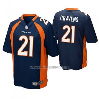 Camiseta NFL Game Denver Broncos Su'a Cravens Azul