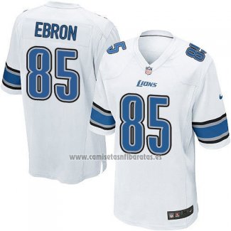 Camiseta NFL Game Detroit Lions Ebron Blanco