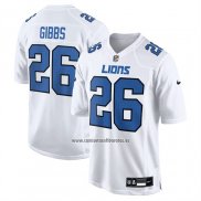 Camiseta NFL Game Detroit Lions Jahmyr Gibbs Blanco1
